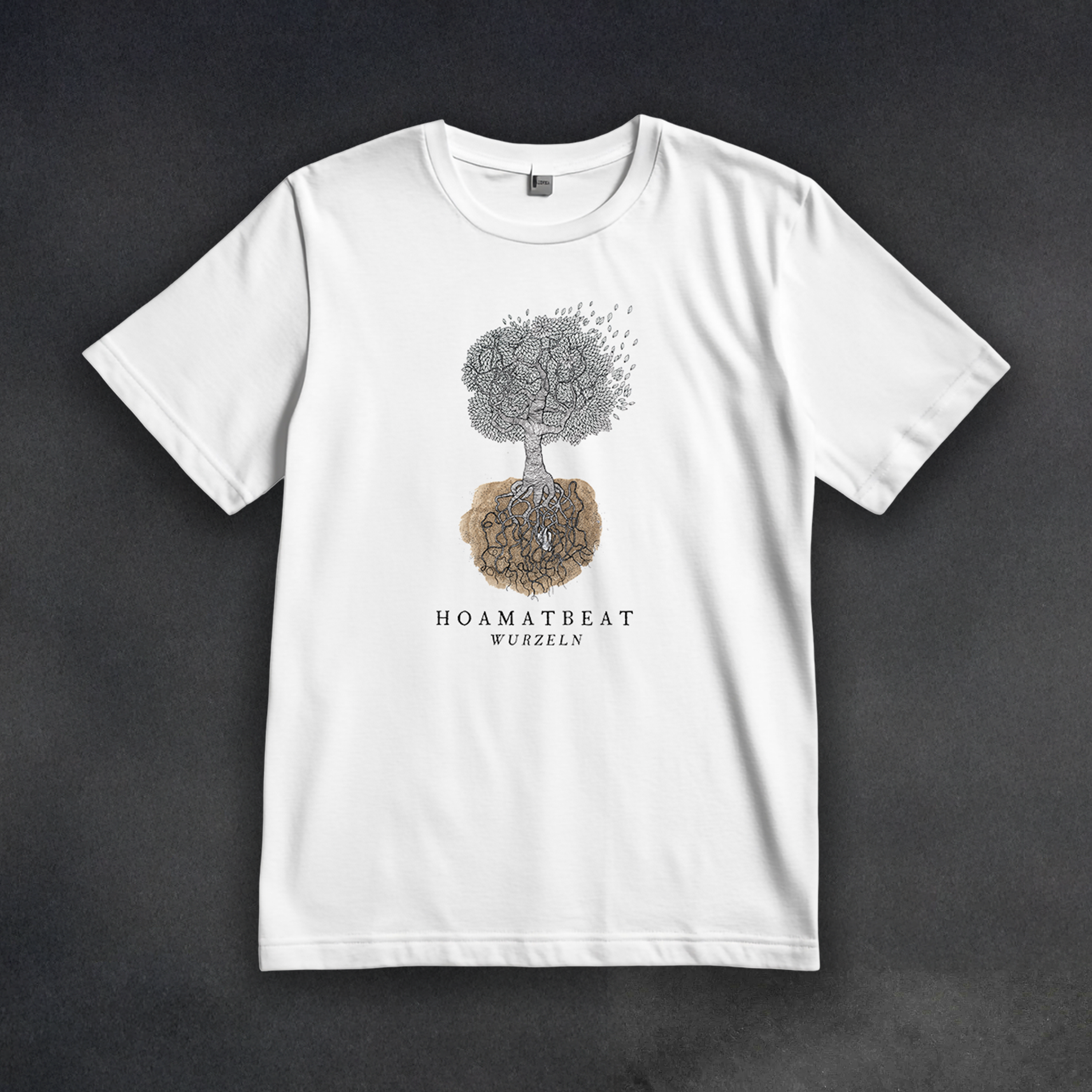 Wurzeln T-Shirt Weiß