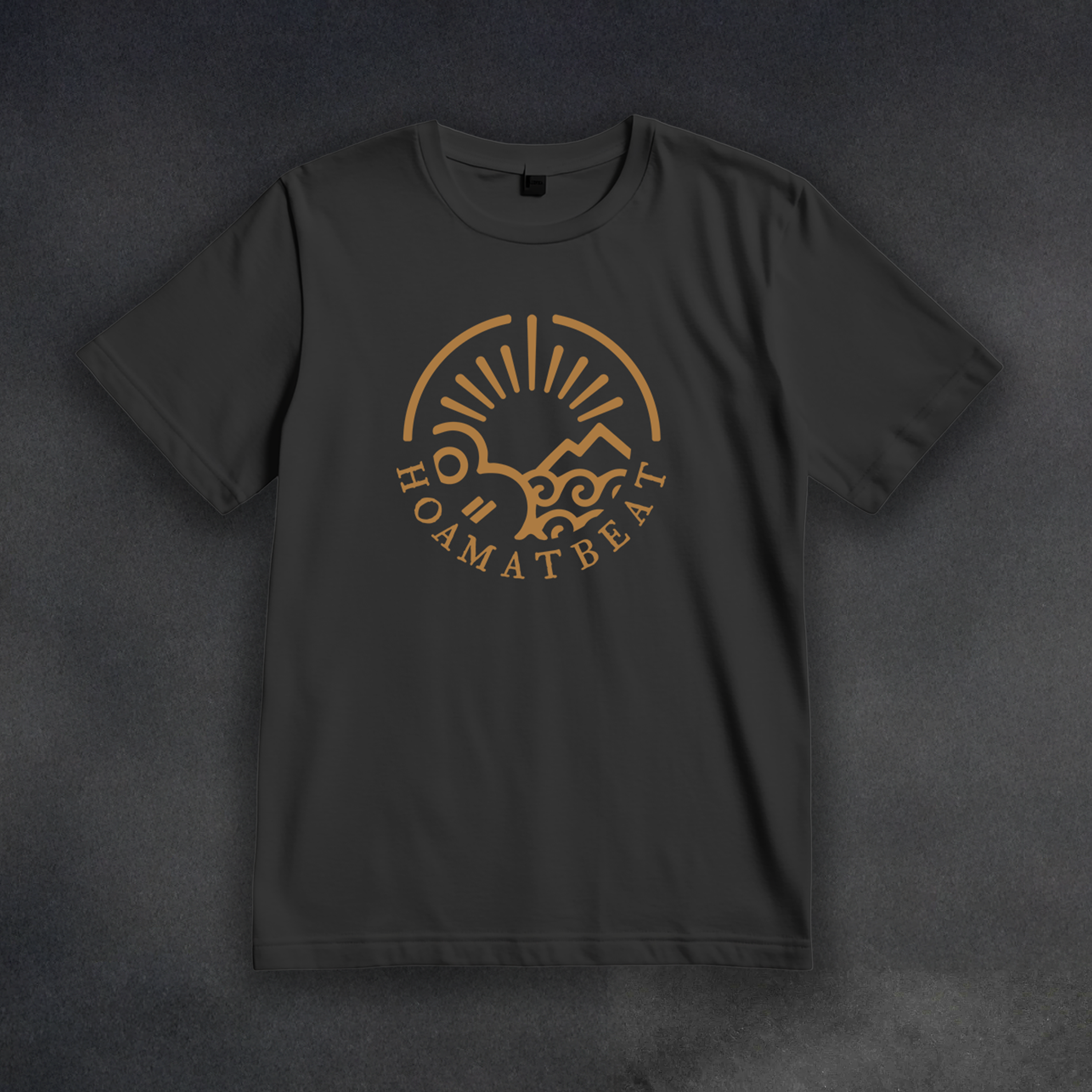 Logo Print T-Shirt Asphalt